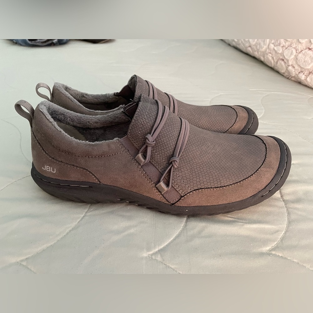 JBU Ashton Slip On Brown 11 NWOT